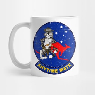 F-14 Tomcat - Anytime Mate - Grunge Style Mug